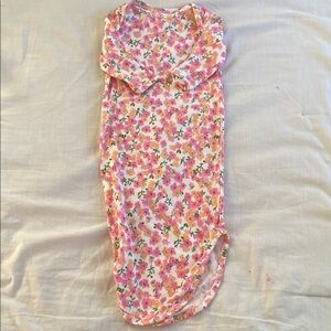 Baby girl floral gown
